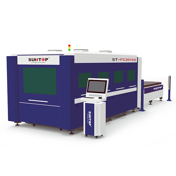 Full Enclosed with Dual Exchanged Table Laser Cutting Machine