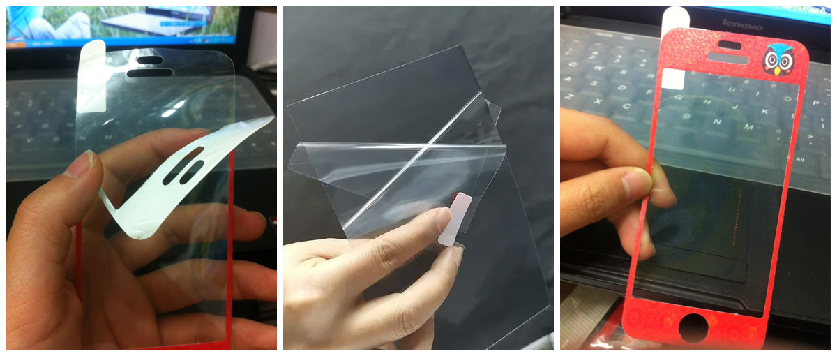 Advantages of CO2 laser cutting in cell phone film industry sample-Suntop