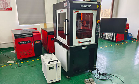 Custom UV Laser Marking Machine for Spanish Client Shipped Featuring Dual Foot Pedals and Sliding Side Doors.jpg