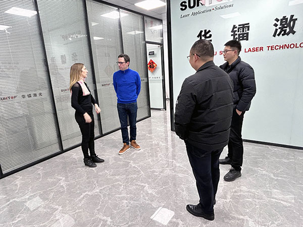 French Clients Visit Suntop to Explore Laser Cutting Solutions for Equipment Upgrades and Future Collaboration site3
