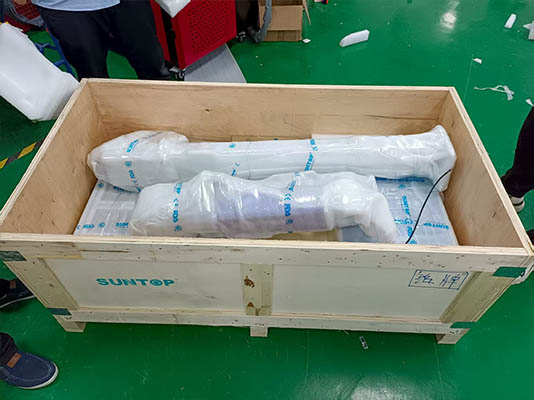 Flying Laser Marking Machine Successfully Assembled and Tested for High Volume Shipment-10