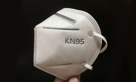 Suntop flying UV Laser Marking Machine was used on N95 medical mask marking.jpg