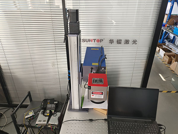 Custom 10W UV Laser Marking Machine for Italian Client Ships Out-1