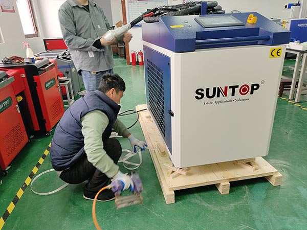 6KW 4-in-1 Handheld Laser Welder Successfully Delivered to Bangladesh