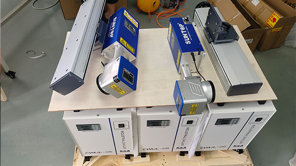 Strictly Tested UV Flying Laser Marking Machine Shipped to Australian Client-2