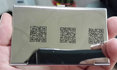 New 50W Raycus Fiber Laser Nameplate Marking Machine