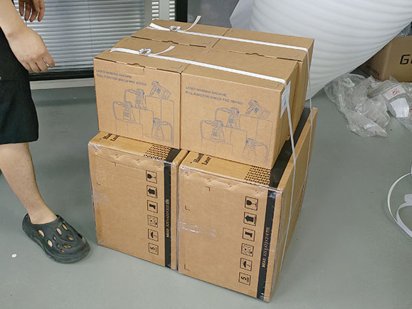 Custom Full Function Protective Cover Handheld Laser Marker Shipped to Poland-8